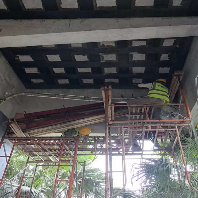 长园电力厂房二层结构加固工程